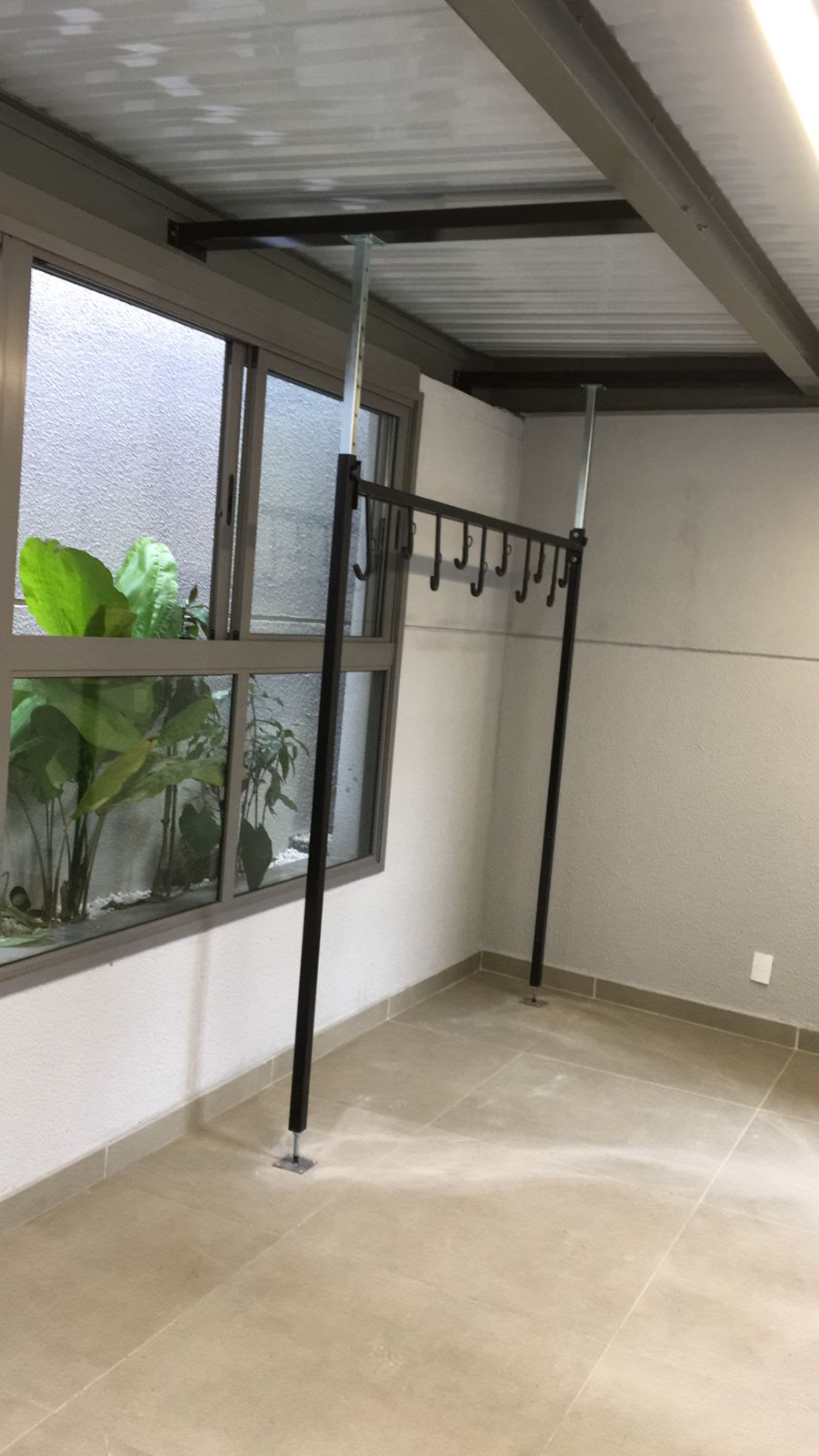 AL107 Bicicletário 3,10m c/ 1 vagas Teto/Chão - Imagem 6
