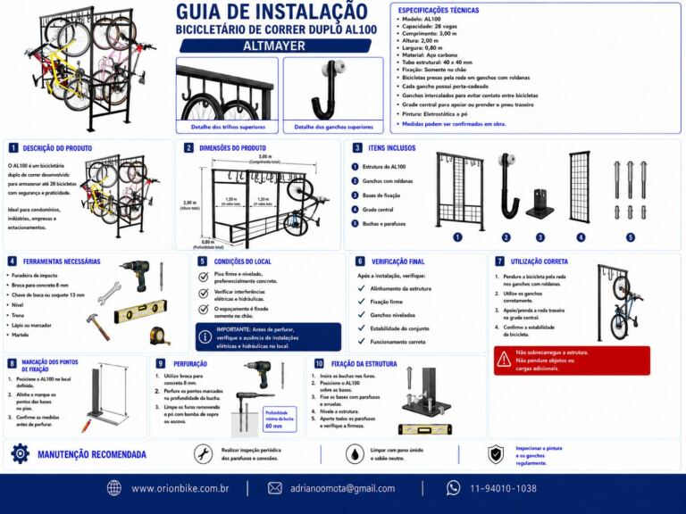 Guia de instalação AL100
