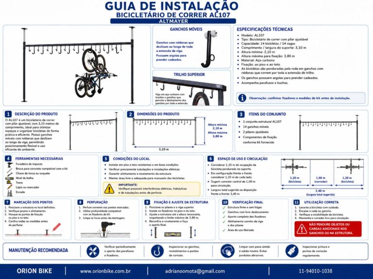 Guia de instalação AL107