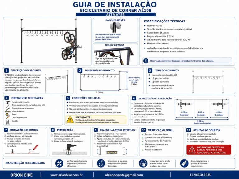 Guia de instalação AL108